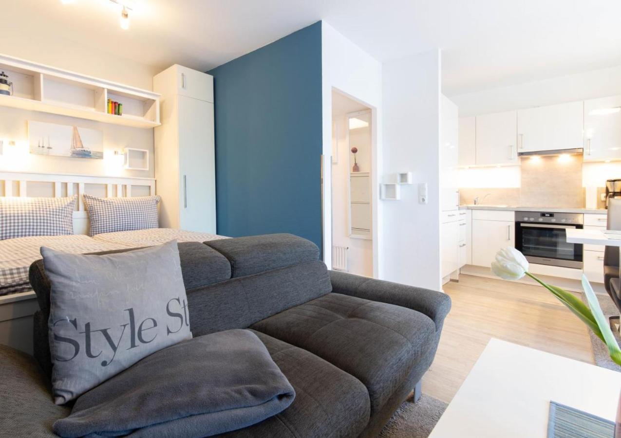 Ferienwohnung Bodo'S Strandkorb Lübeck Dış mekan fotoğraf