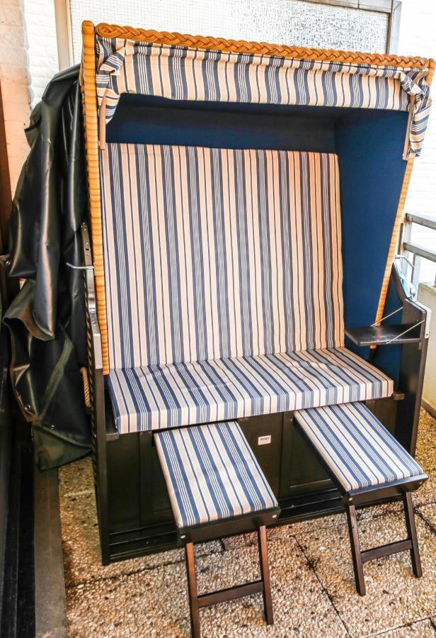 Ferienwohnung Bodo'S Strandkorb Lübeck Dış mekan fotoğraf